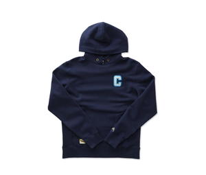 Buy Tracksmith Heirloom Sweatshirt Chicago Navy Capri at Sasom – Authentic and Ready to Ship