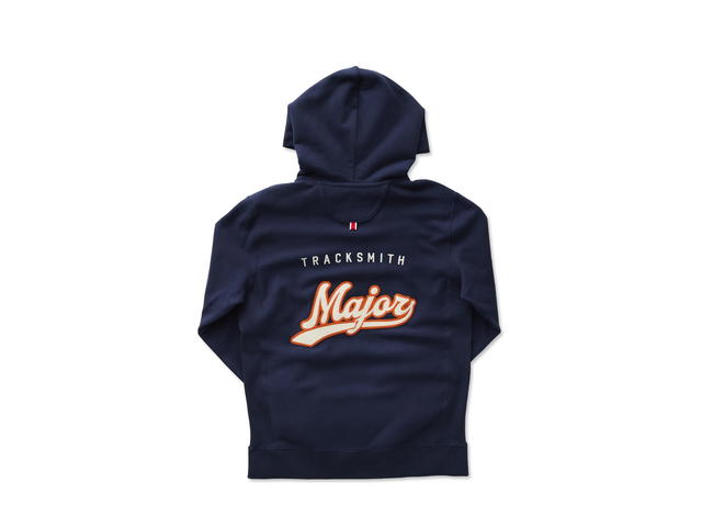 Tracksmith Tracksmith Heirloom Sweatshirt New York Navy Orange - view 2