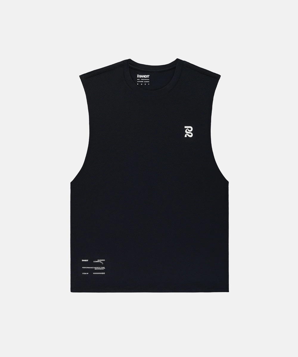 Bandit Running Bandit Running Micromesh Run Tank Black