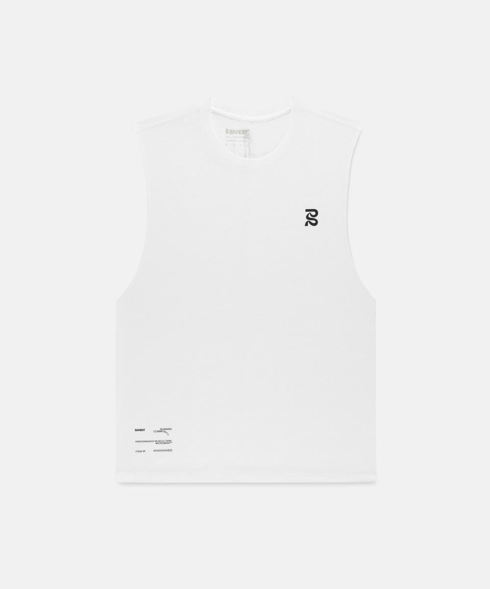 Bandit Running Bandit Running Micromesh Run Tank White