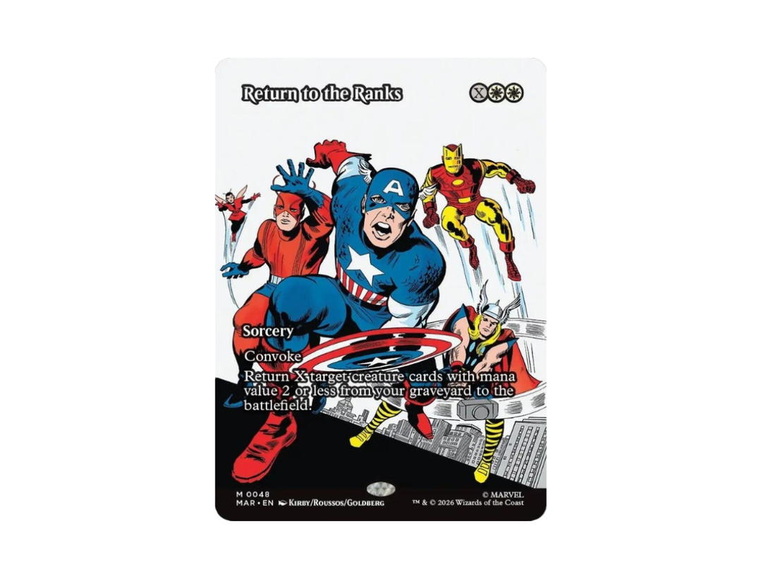 Magic The Gathering Magic The Gathering Return to the Ranks M 0048 [MAR] "Marvel Universe Eternal-Legal" (EN)