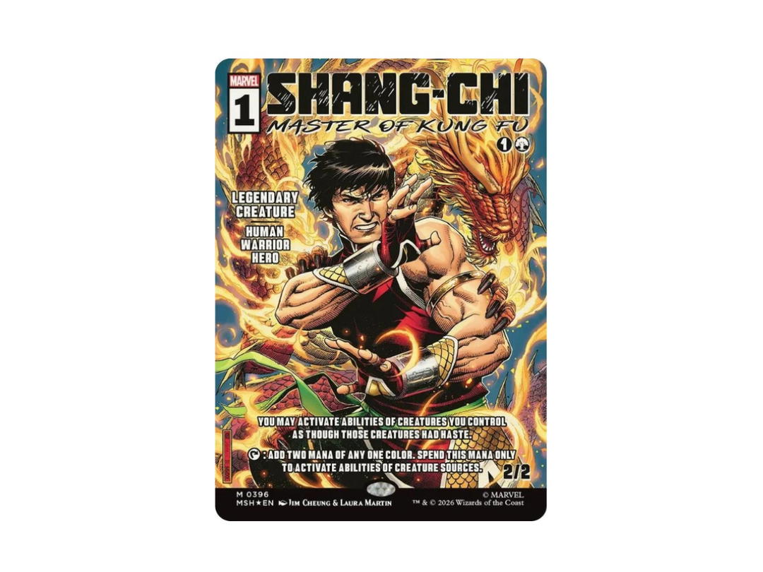 Magic The Gathering Magic The Gathering Shang-Chi M 0396 [MSH] "Marvel Super Heroes" (EN)