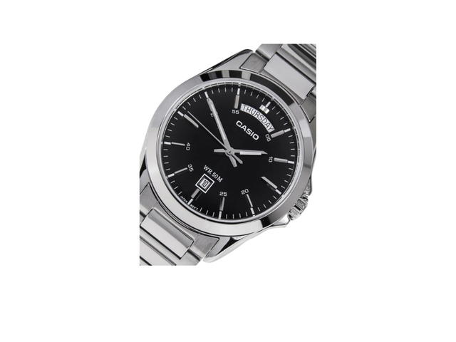 CASIO CASIO MTP-1370D-1A1V 45mm. Silver Black - view 2