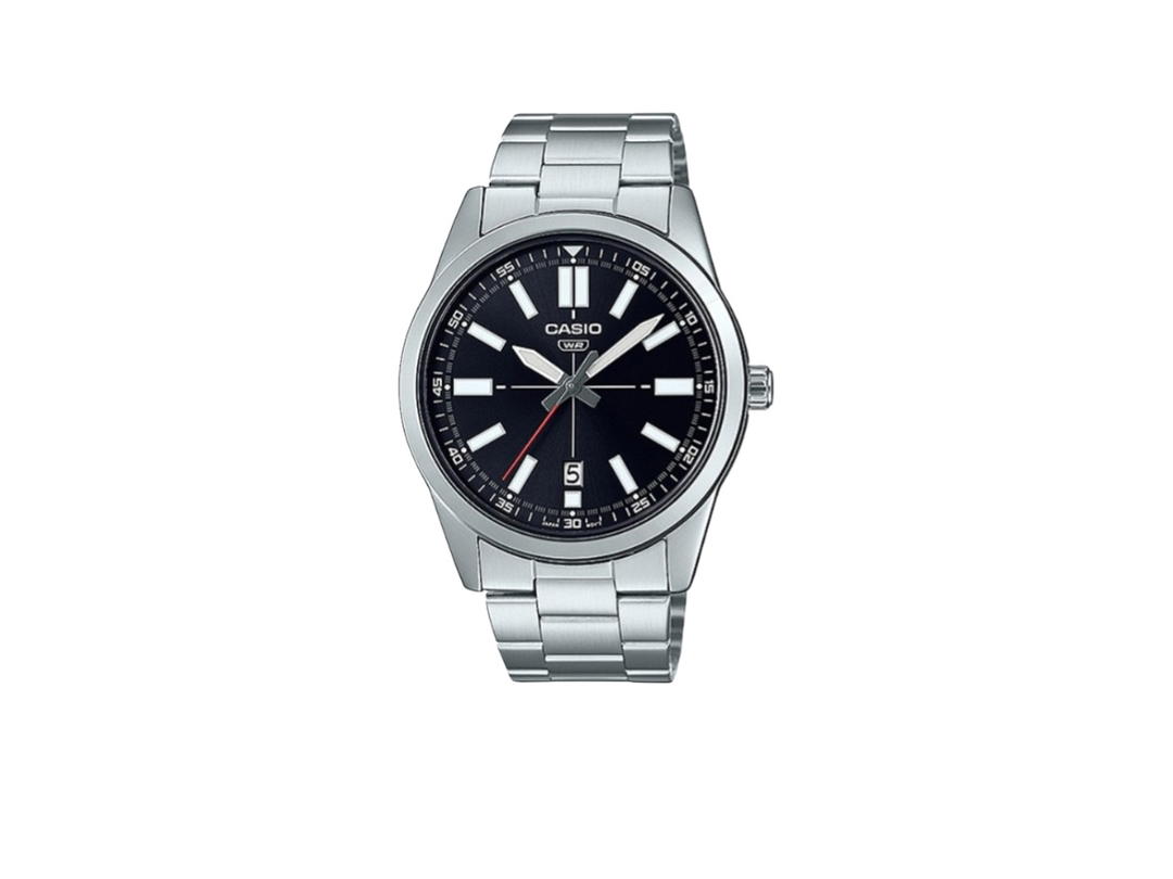 CASIO CASIO Standard Analog MTP-VD02D-1E Watch Silver