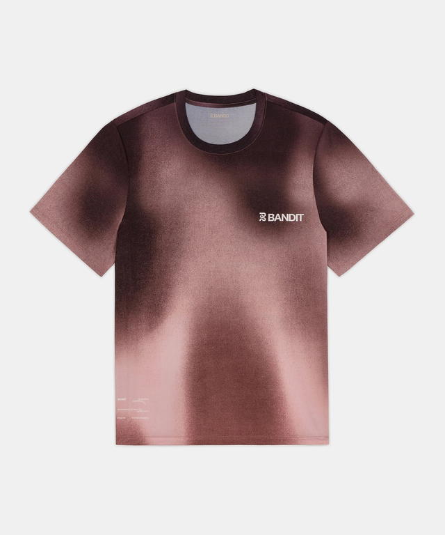 Bandit Running Bandit Running Specter Performance Tee Flow State Mahogany Multi - view 1