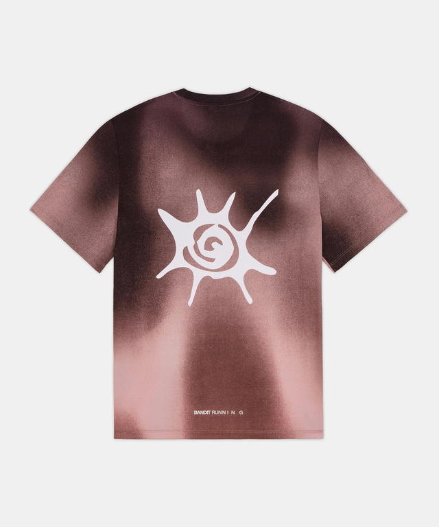Bandit Running Bandit Running Specter Performance Tee Flow State Mahogany Multi - view 2