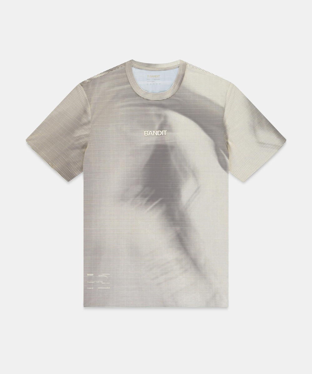 Bandit Running Bandit Running Specter Performance Tee with Flopack Slate / Plaster
