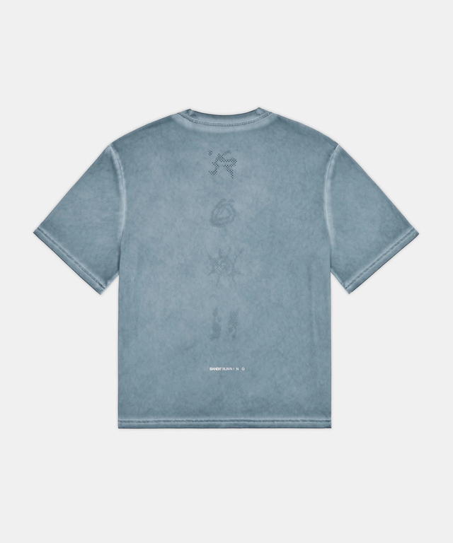 Bandit Running Bandit Running FrioSoft Performance Box Tee Tranquil Blue - view 2