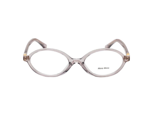 Miu Miu Miu Miu MU01XV 12W1O1 In Mauve Transparent Frame - view 2