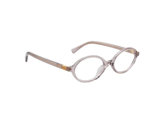 Miu Miu Miu Miu MU01XV 12W1O1 In Mauve Transparent Frame - view 3