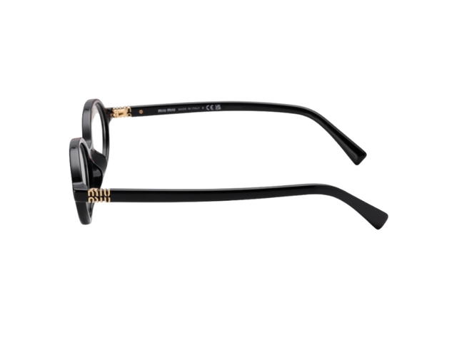 Miu Miu Miu Miu MU01XV 1AB1O1 In Black Frame - view 3