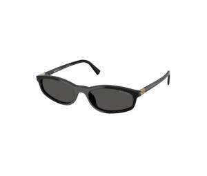 Buy Miu Miu Sunglasses In Black Plastic Frame With Dark Grey Lenses at Sasom – Authentic and Ready to Ship