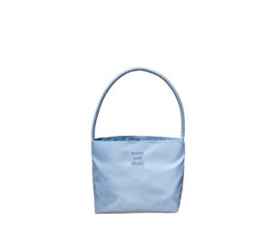 Buy Mucu And Ebony Nearest Bag In Polyester Fabric Light Blue at Sasom – Authentic and Ready to Ship
