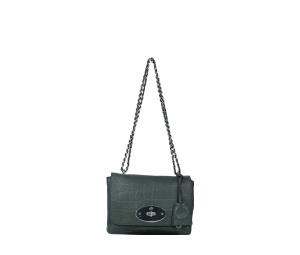 Buy Mulberry Lily Crocodile Effect Shoulder Bag Black at Sasom – Authentic and Ready to Ship