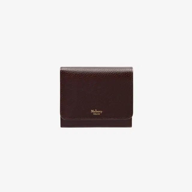 Mulberry Mulberry Classic Grain Medium Continental French Purse Oxblood - view 1