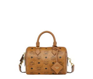 Buy MCM Ella Boston Bag Cognac at Sasom – Authentic and Ready to Ship