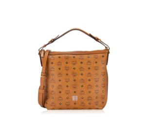 Buy MCM Visetos Aren Studded Hobo Cognac at Sasom – Authentic and Ready to Ship