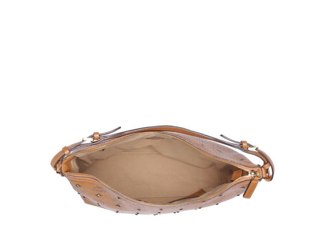MCM MCM Visetos Aren Studded Hobo Cognac - view 3