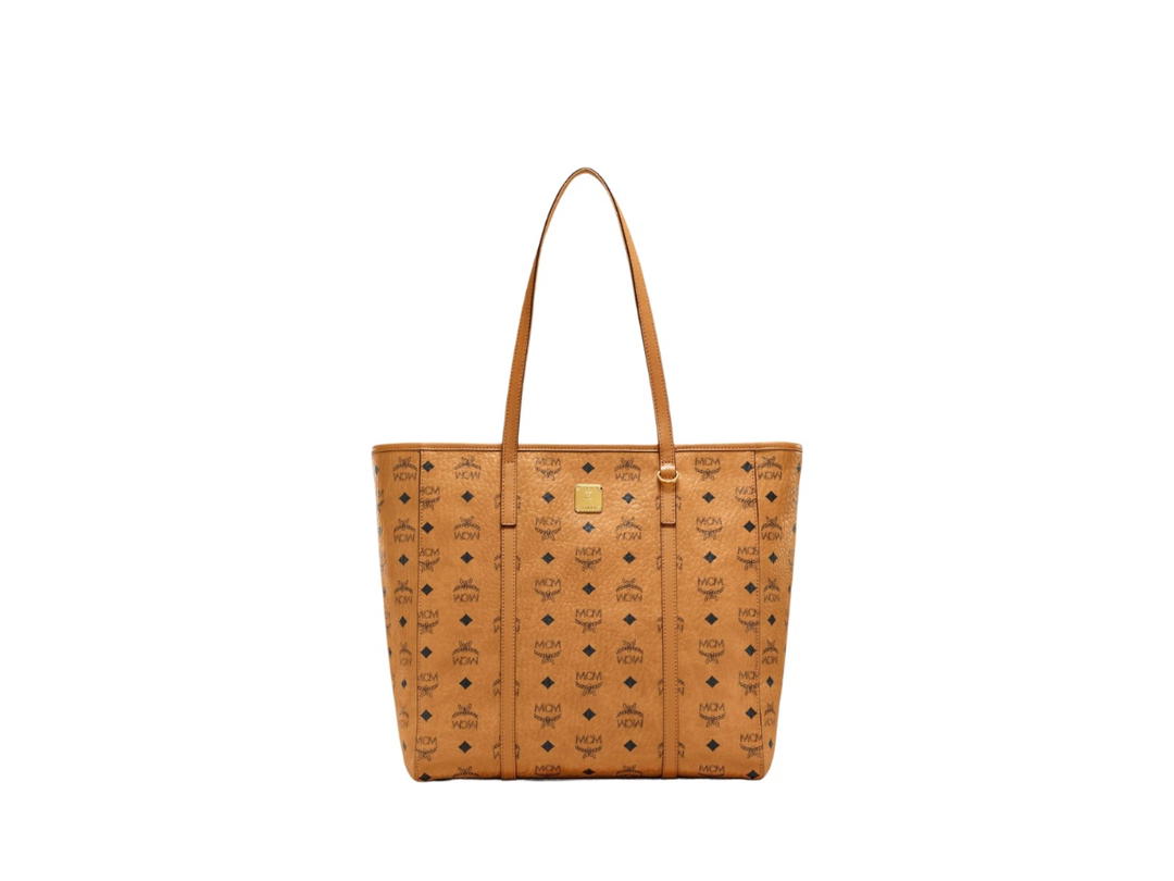 MCM MCM Medium Toni Top-Zip Shopper In Visetos