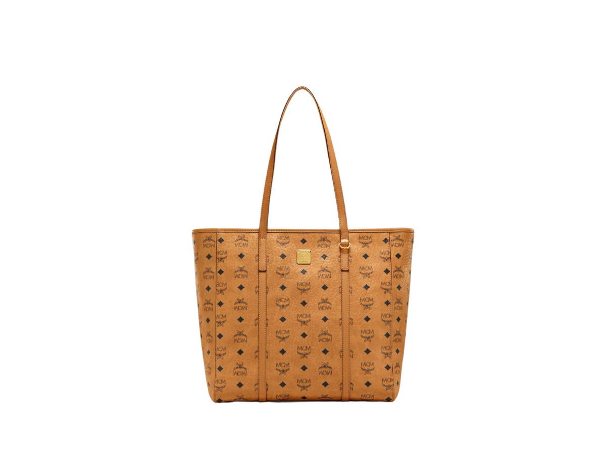 MCM MCM Medium Toni Top-Zip Shopper In Visetos