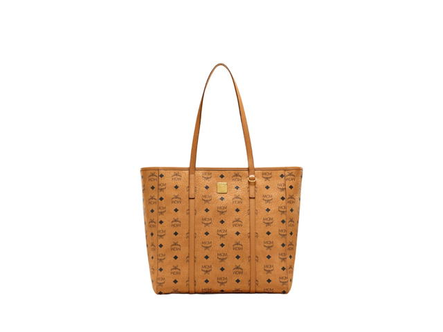 MCM MCM Medium Toni Top-Zip Shopper In Visetos - view 1