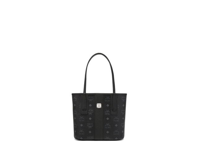 MCM MCM Reversible Liz Shopper in Visetos Black - view 1