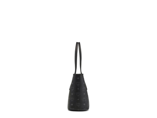MCM MCM Reversible Liz Shopper in Visetos Black - view 2