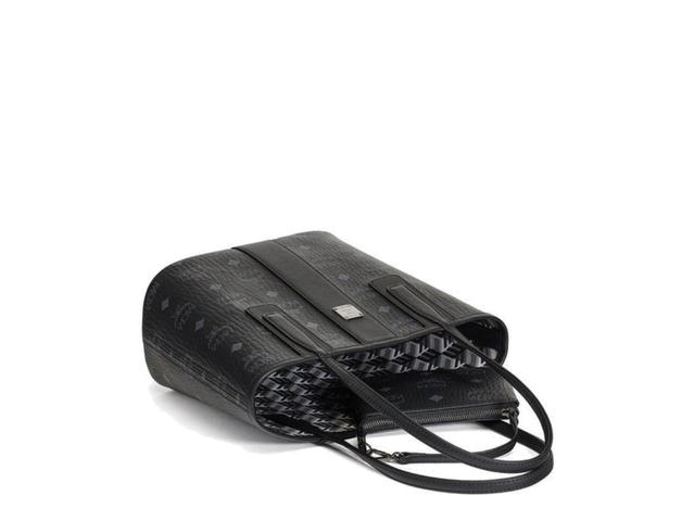 MCM MCM Reversible Liz Shopper in Visetos Black - view 3