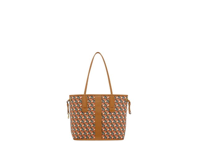 MCM MCM Reversible Liz Shopper in Visetos Cognac - view 5