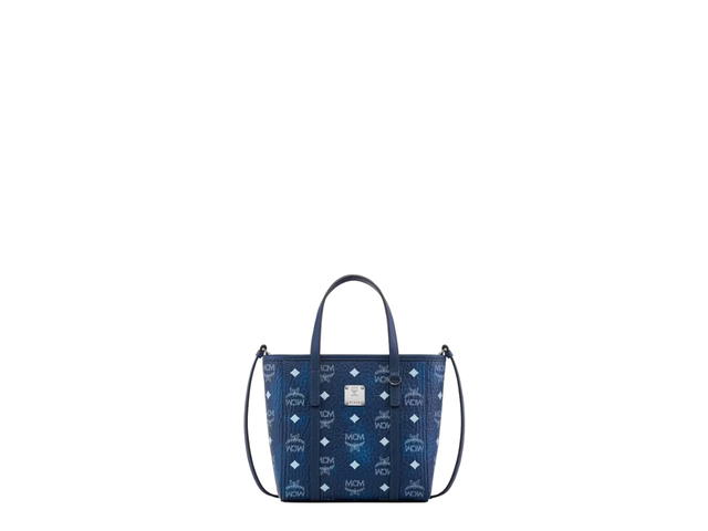 MCM MCM Toni Top-Zip Shopper Mini Blue - view 1