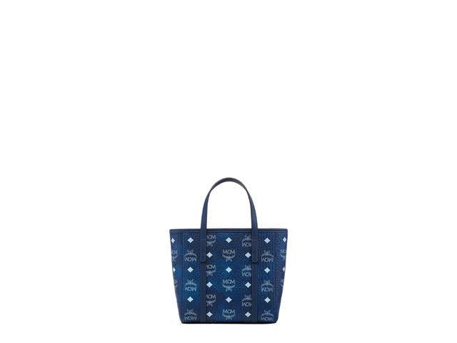 MCM MCM Toni Top-Zip Shopper Mini Blue - view 2