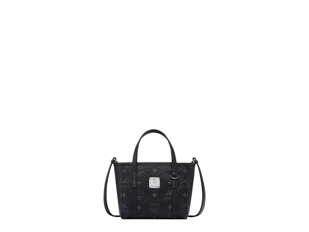 MCM MCM Toni Top-Zip Shopper X-Mini Black