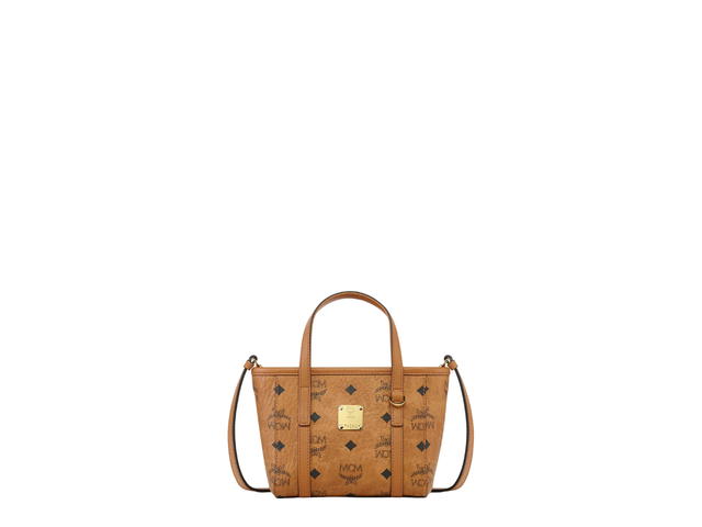 MCM MCM Toni Top-Zip Shopper X-Mini Cognac - view 1