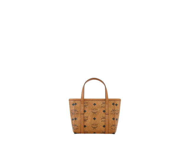 MCM MCM Toni Top-Zip Shopper X-Mini Cognac - view 3
