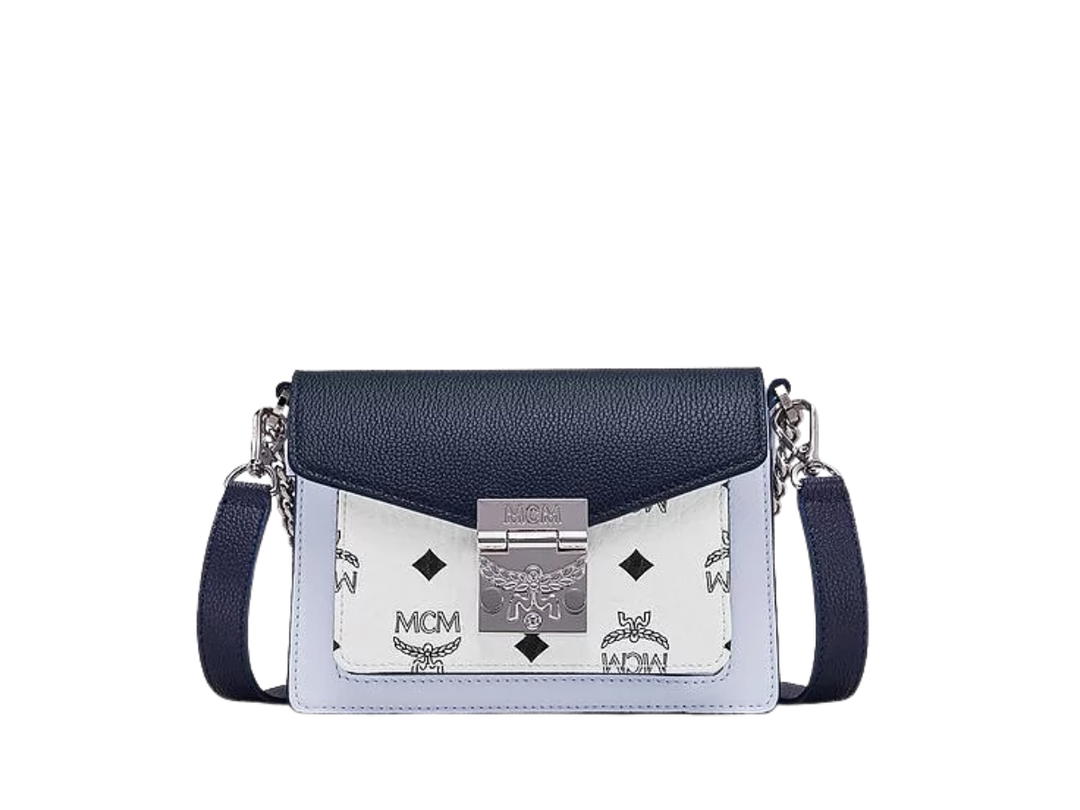MCM MCM Patricia Crossbody Bag Indigo White