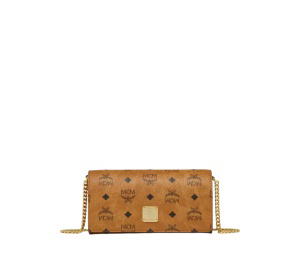 Buy MCM Aren Shoulder Bag In Visetos Cognac at Sasom – Authentic and Ready to Ship