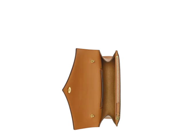 MCM MCM Diamond Mini Shoulder Bag In Visetos Leather Mix Cognac - view 3