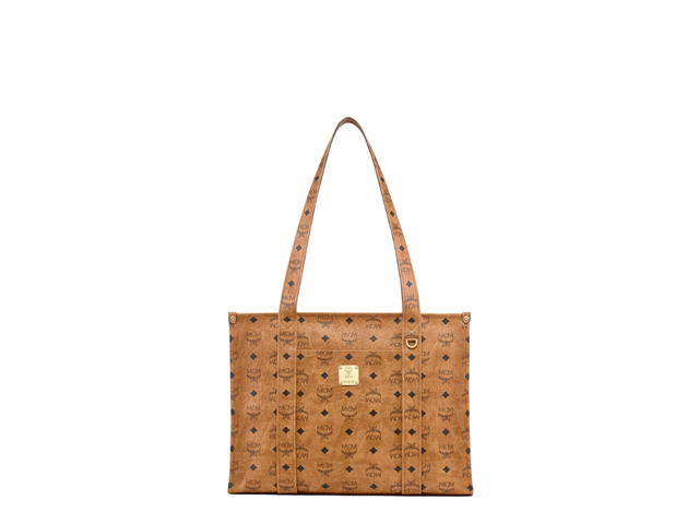 MCM MCM Aren School Bag Tote Large Cognac - view 1