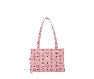 Buy MCM Aren School Bag Tote Soft Pink at Sasom – Authentic and Ready to Ship