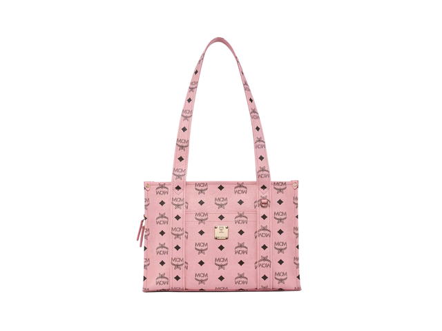 MCM MCM Aren School Bag Tote Soft Pink - view 1