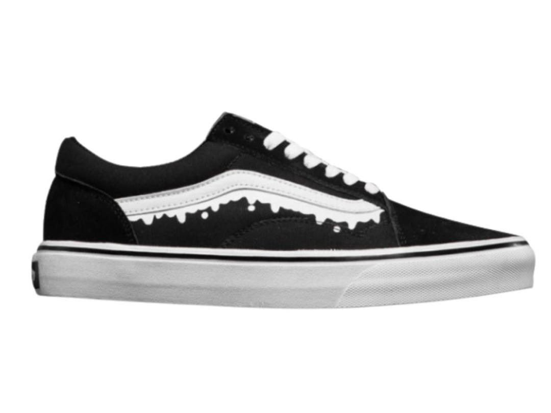 Vans MxMxM x Vans Magical Mosh Misfits Black Old Skool Skate Shoe