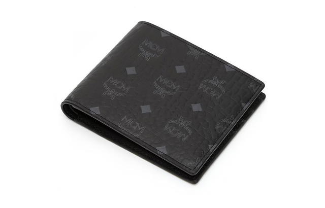 MCM MCM Leather Patchwork Wallet - Black - view 2