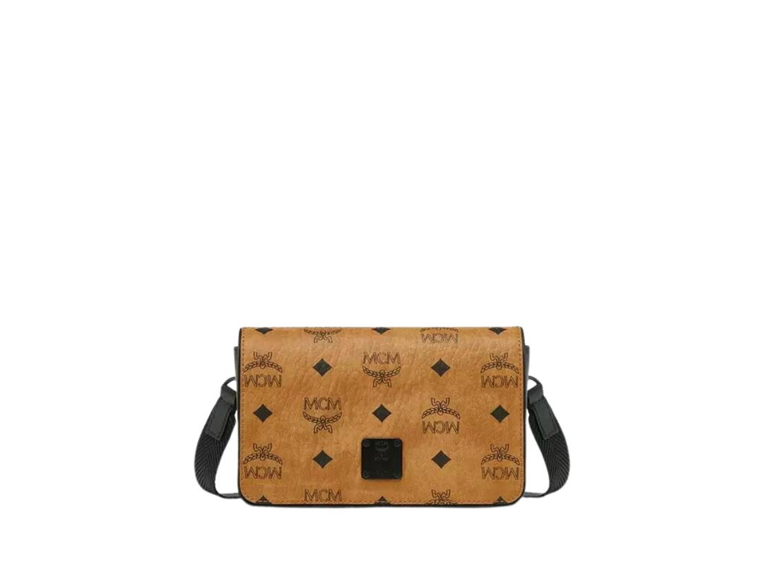 MCM MCM Aren Camera Mini Bag Cognac