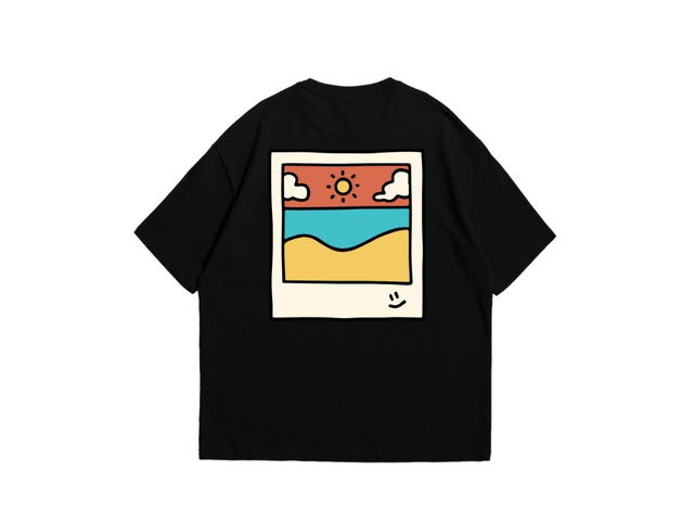 Myyoungs Myyoungs Summer Oversized T-Shirt Black - view 2