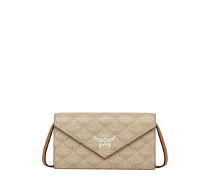 Buy MCM Himmel Crossbody Wallet Lauretos Oatmeal at Sasom – Authentic and Ready to Ship