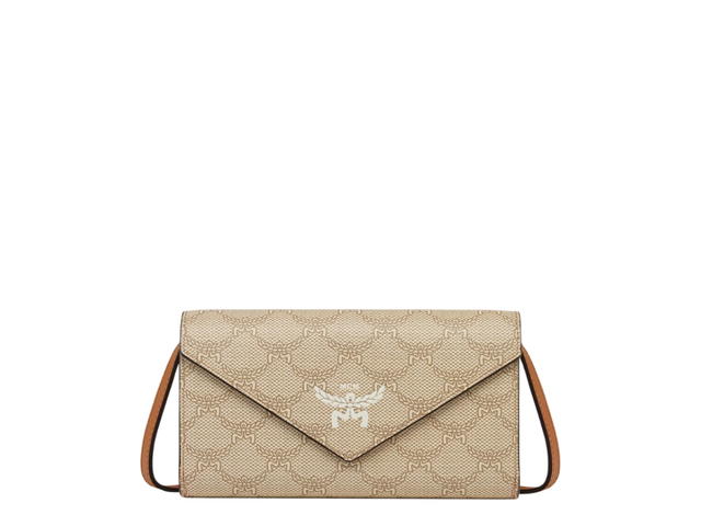MCM MCM Himmel Crossbody Wallet Lauretos Oatmeal - view 1