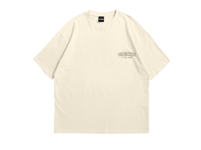 Myyoungs Myyoungs A feisty frenchie Oversized T-Shirt - view 1