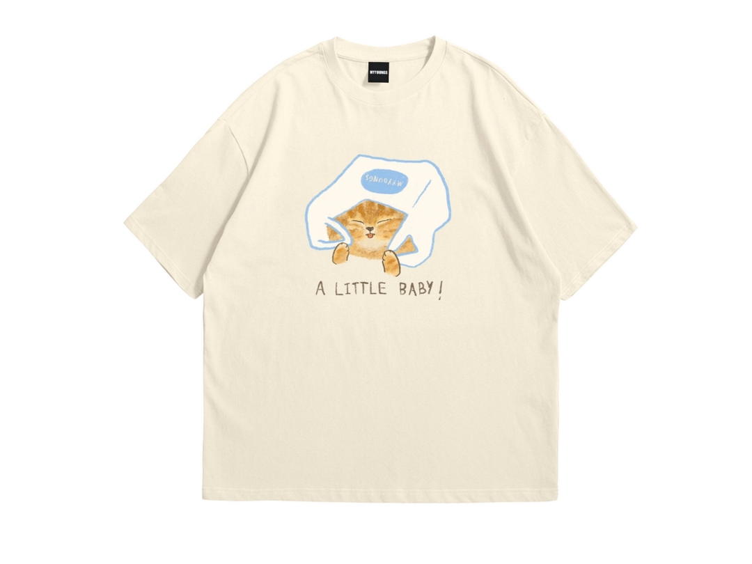 Myyoungs Myyoungs A Little baby Oversized T-Shirt