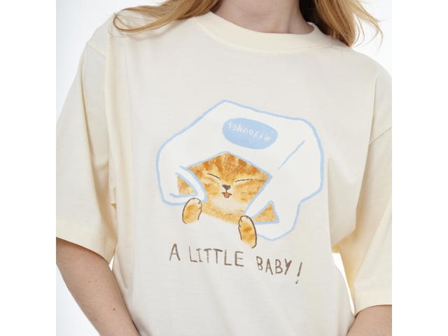 Myyoungs Myyoungs A Little baby Oversized T-Shirt - view 3