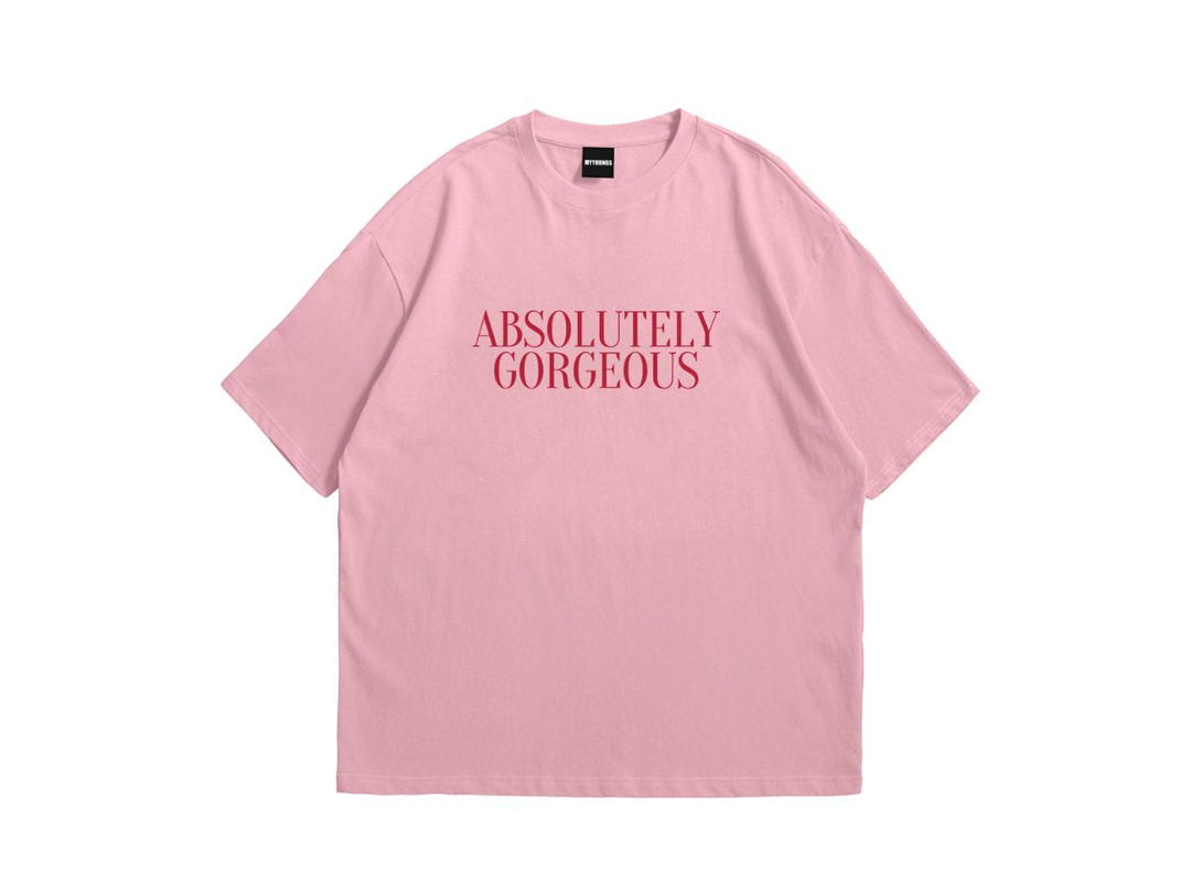 Myyoungs Myyoungs Absolutely Gorgeous Oversized T-Shirt Baby Pink